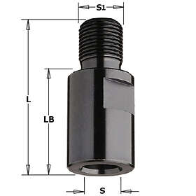 CMT Adapter ARBOR S=M10-M12X1 LB=25