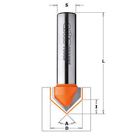 Cmt Herramientas CMT Orange Tools 909,260,11-Fraise à Chanfreiner 30 Degrés Hm S 8" D 26 X 8,5 Catalogo Cmt