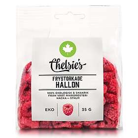 Chelsie's Frystorkade hallon 35g EKO