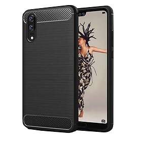 Forcell Skal Carbon Mjukplast till Huawei P20 Pro
