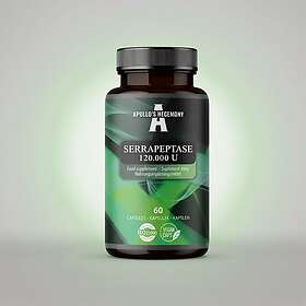Apollo's Hegemony Serrapeptase 120,000 IU 60 Kapslar