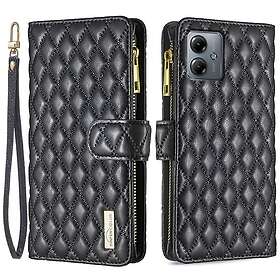 Skalo BINFEN COLOR Quiltat Plånbok till Motorola Moto G14