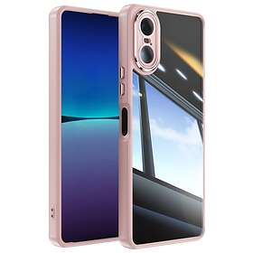 Skalo Silky Touch TPU Akryl Metallknappar Skal till Sony Xperia 10 VI