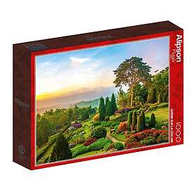 Alipson Puzzle Pussel Jardin sur la Colline 1000 bitar