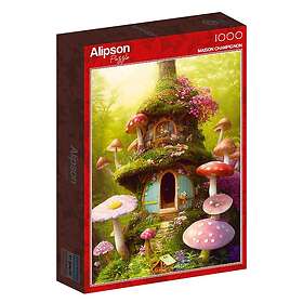 Alipson Puzzle Pussel Svamphus 1000 bitar