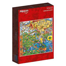Alipson Puzzle Steve Skelton Sportkomplex 1000 Bitar