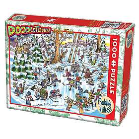 Cobble Hill Doodle Town Hockey Town 1000 Bitar