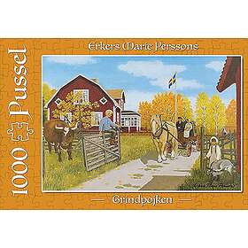 Svenskapussel Erkers Marie Persson Grindpojken 1000 Bitar