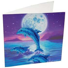 Craft Buddy : Crystal Card Kit Dolphins