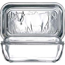 Luminarc Smörbytta Vaca Vit Glas (17 x 7 cm)