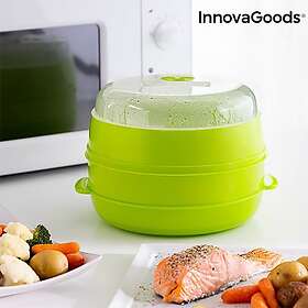 InnovaGoods Fresh Double Microwave Steamer