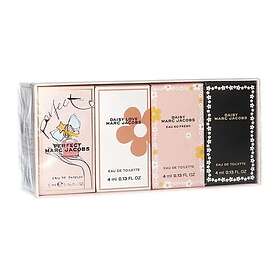 Marc Jacobs Woman Miniatyr Set (4ml Daisy edt, 4ml Daisy Eau So Fraiche edt, 4ml Perfect edp, 4ml Daisy Love edt)