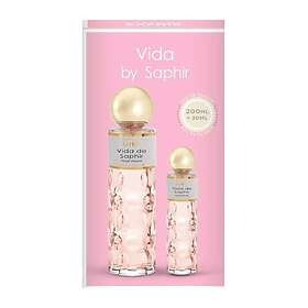 Saphir Vida de Pour Femme Parfymset (200ml edp, 30ml edp)