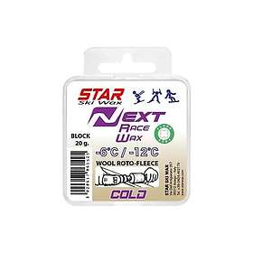 Star Wax Next Racewax Block (wool Roto Fleece) -12 to -6 20g 