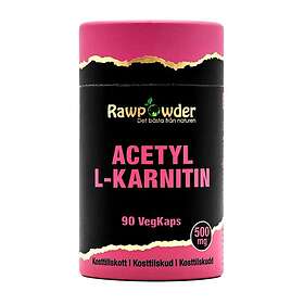 Rawpowder Acetyl L-Karnitin 500mg 90 kapslar