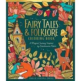 Fairy Tales & Folklore Coloring Book: A Magical Journey Inspired by Scandinavian Fables