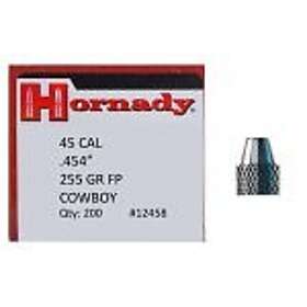 Hornady 45 cal (.454) 255gr FP Cowboy