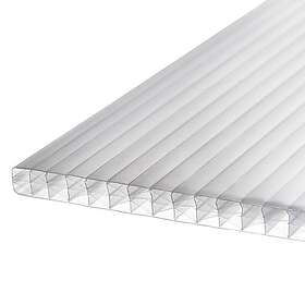 Rias Kanalplast Komplett Tak Rodena Opal 16 mm 16mm kanaltak 980: 3,5 x 6,030M SET6163598RO