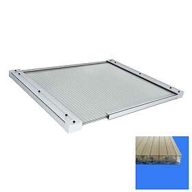 Halle Kanalplast 16 mm Isolux Rök Komplett Tak 16HC Kompl 3st 3500 x 1050 CZWS16R3B