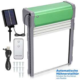 Swanew Porte Poulailler Automatique Solaire