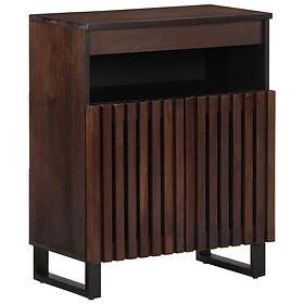 vidaXL Skänk brun 60x34x75 cm massivt mangoträ 377561