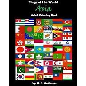 Flags of the World Series (Asia), adult coloring book