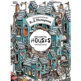 Steampunk Houses Coloring Book