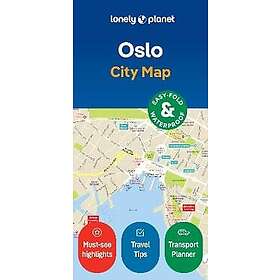 Lonely Planet Oslo City Map