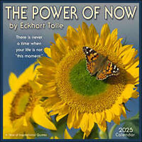  The Power of Now 2025 Wall Calendar: A Year Inspirational Quotes