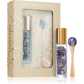 Crystallove Golden Amethyst 3D Eye Set