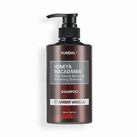 Kundal Honey & Macademia Nature Shampoo Amber Vanilla 500ml Schampo hos Luxplus