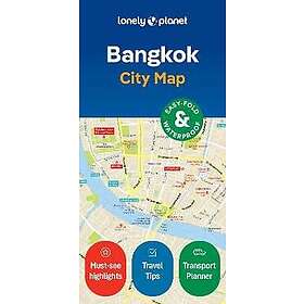 Lonely Planet Bangkok City Map