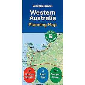 Lonely Planet Western Australia Planning Map