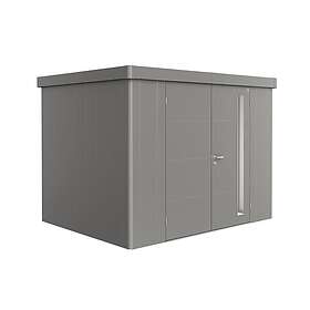 Biohort Trädgårdsskjul Neo 2C med Dubbeldörr Trägård skjul Dubbeldörr, metallic kvarts-grå 89008