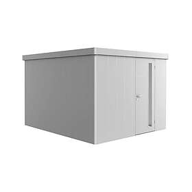 Biohort Trädgårdsskjul Neo 4C med Standarddörr Trägård skjul Standarddörr, metallic silver 81092