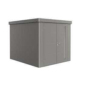 Biohort Trädgårdsskjul Neo 3B med Dubbeldörr Trägård skjul Dubbeldörr, metallic kvarts-grå 87069