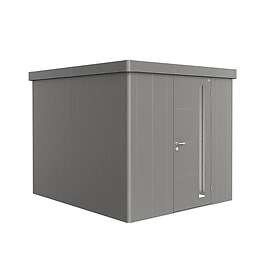 Biohort Trädgårdsskjul Neo 3B med Standarddörr Trägård skjul Standarddörr, metallic kvarts-grå 87040
