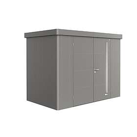 Biohort Trädgårdsskjul Neo 1C med Dubbeldörr Trägård skjul Dubbeldörr, metallic kvarts-grå 89005