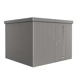 Biohort Trädgårdsskjul Neo 3C med Standarddörr Trägård skjul Standarddörr, metallic kvarts-grå 87089