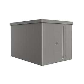 Biohort Trädgårdsskjul Neo 4B med Standarddörr Trägård skjul Standarddörr, metallic kvarts-grå 87044