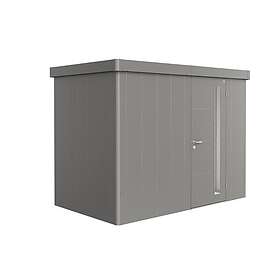 Biohort Trädgårdsskjul Neo 1C med Standarddörr Trägård skjul Standarddörr, metallic kvarts-grå 87082