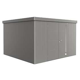 Biohort Trädgårdsskjul Neo 4D med Dubbeldörr Trägård skjul Dubbeldörr, metallic kvarts-grå 89054