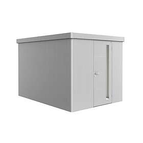 Biohort Trädgårdsskjul Neo 4B med Standarddörr Trägård skjul Standarddörr, metallic silver 81044