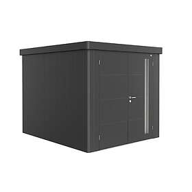 Biohort Trädgårdsskjul Neo 3B med Dubbeldörr Trägård skjul Dubbeldörr, metallic mörkgrå 85069