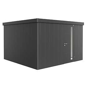 Biohort Trädgårdsskjul Neo 4D med Standarddörr Trägård skjul Standarddörr, metallic mörkgrå 86034