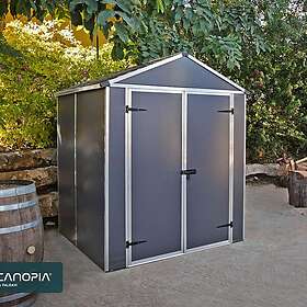 Canopia by Palram Redskapsbod Rubicon 2,8 m² RUBICON SHED 6X5 DARK GREY 706787