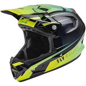 Fly Crosshjälm Werx-r Hi-vis/teal Carbon