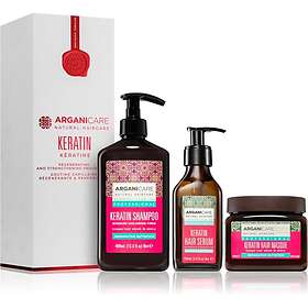ArganiCare Keratin Regenererende og Styrkende Programsett