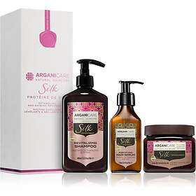 ArganiCare Silk Protein Utredande och Glänsande Program Set