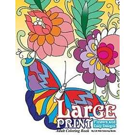 Large Print Adult Coloring Book